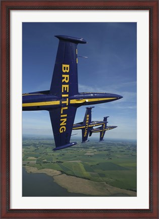 Framed 3 Aero L-39 Albatros in formation Print