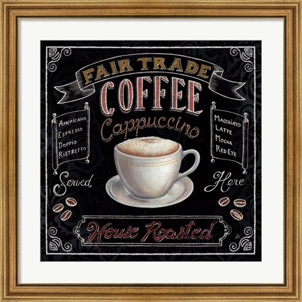 Framed Morning Treat Square I Print