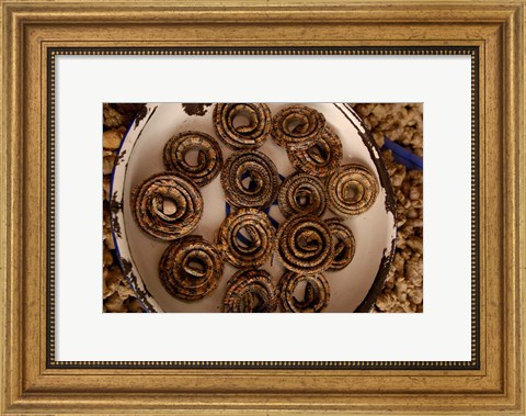 Framed Dried Snakes in Kunming Traditional Medicine Market, Yunnan Province, China Print