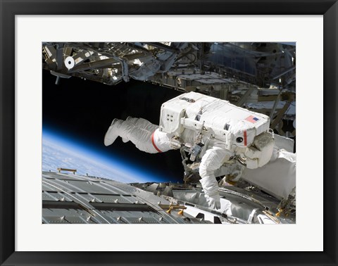 Framed STS-124 Mission Specialist Print