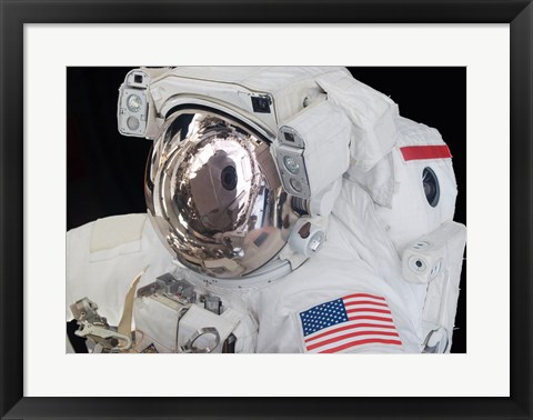 Framed Astronaut on STS-124 Mission Print