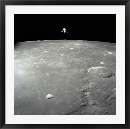 Framed Apollo 12 lunar module Intrepid Print