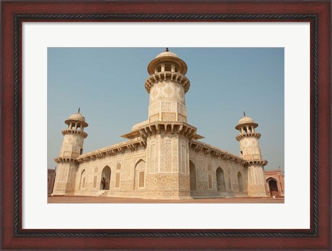 Framed Tomb of Itimad-ud-Daulah Baby Taj, Agra, Uttar Pradesh, India Print