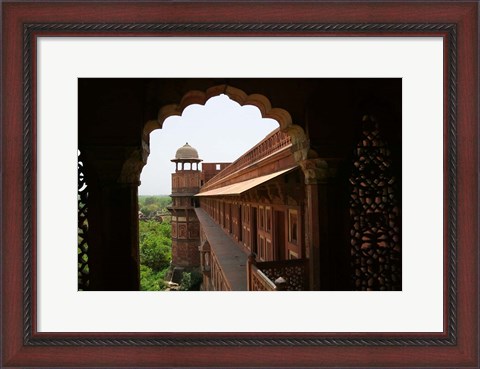 Framed Architecture of Agra Fort, India Print