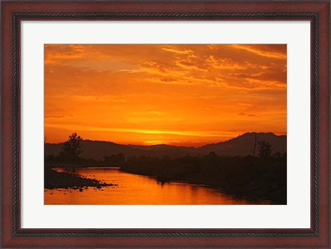 Framed Sunset Print