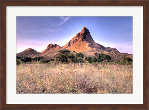 Framed Landscape of Padar Island, Komodo National Park, Indonesia Print