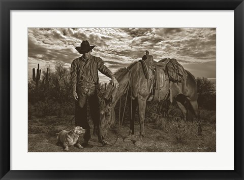 Framed Compadres Print