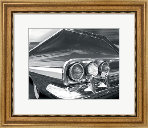 Framed Chevy Tail Print