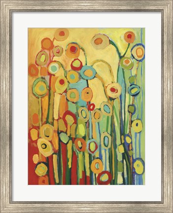 Framed Dance of the Poppy Pods Print