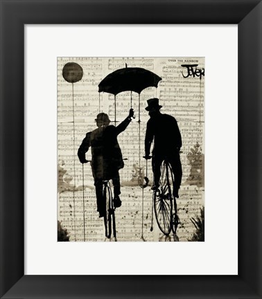 Framed Umbrella Print