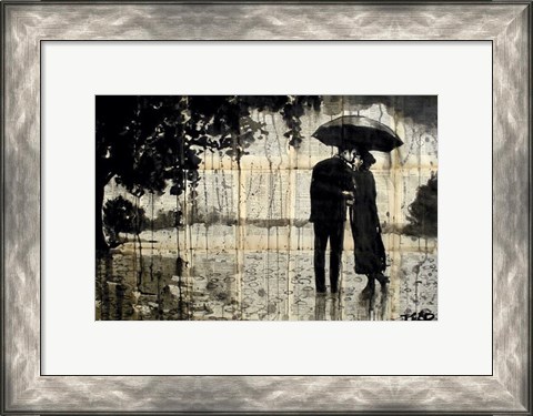 Framed Rainy Day Rendezvous Print