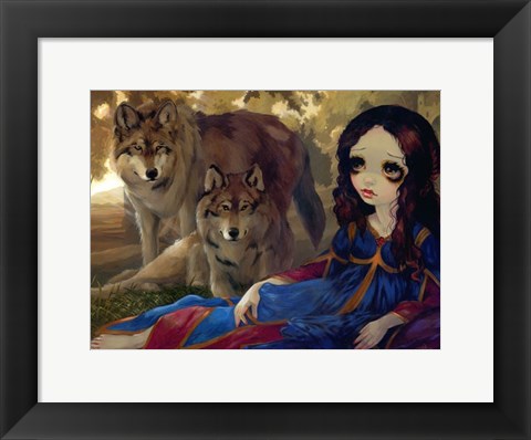 Framed I Vampiril Lupi Print