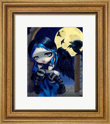 Framed Whispered Word Lenore Print