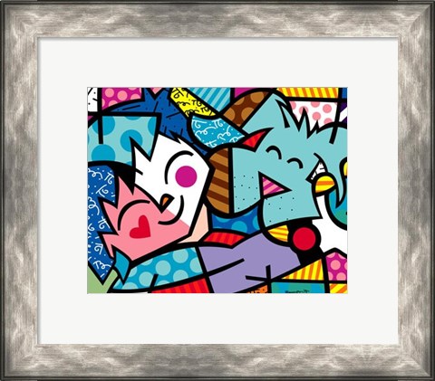 Framed Best Friends Print