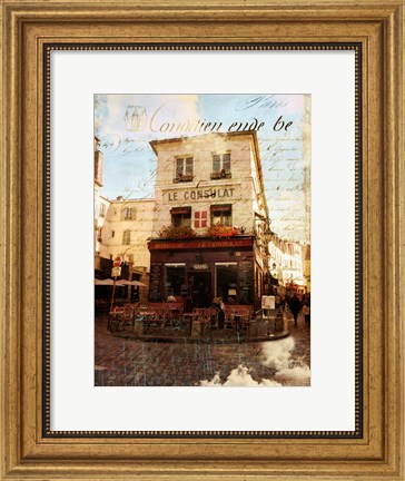 Framed Le Consulat Print