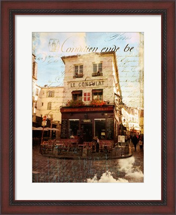 Framed Le Consulat Print
