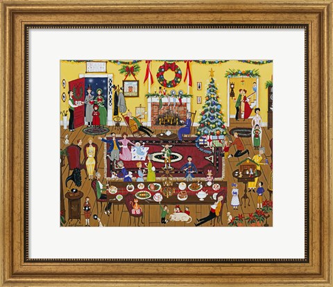 Framed Holidays With Family And Friends Print