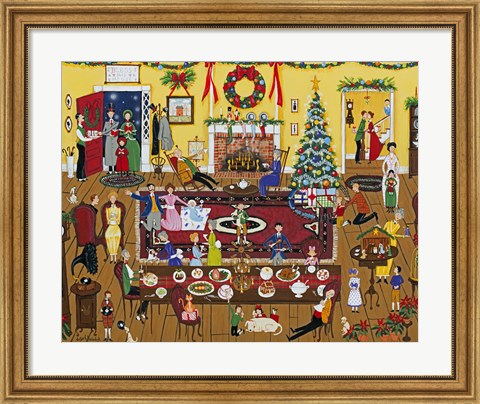 Framed Holidays With Family And Friends Print