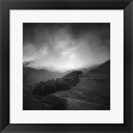 Framed Misty Weather I Print