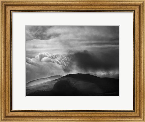 Framed Misty Weather VIII Print