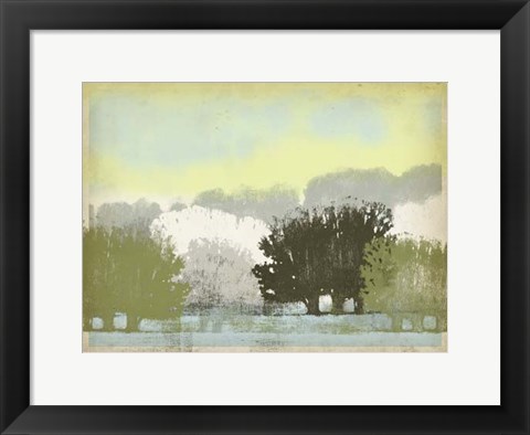 Framed Serene Park II Print