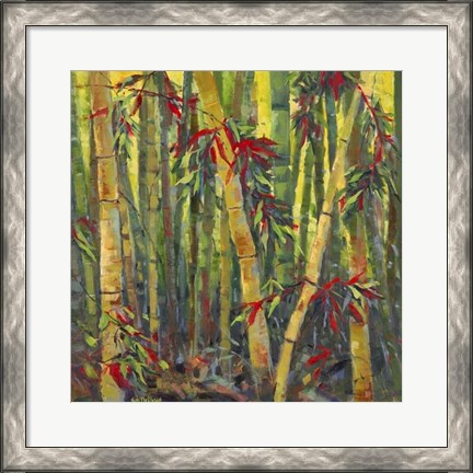 Framed Bamboo Grove I Print
