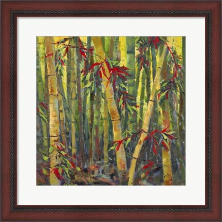 Framed Bamboo Grove I Print