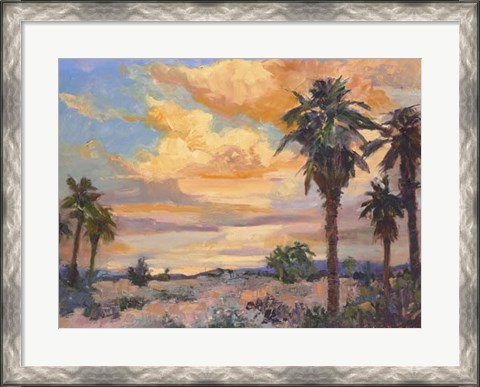Framed Desert Repose I Print