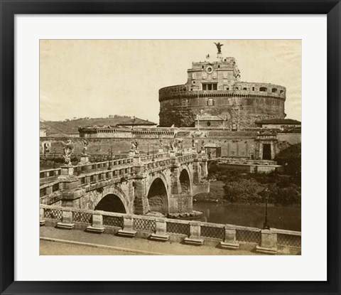 Framed Caste of St. Angelo Print