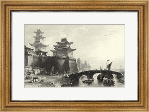 Framed Scenes in China IX Print