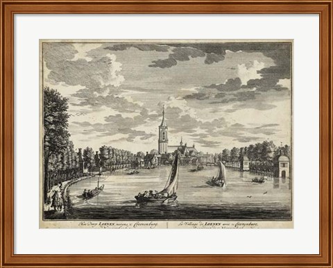 Framed Views of Amsterdam VII Print