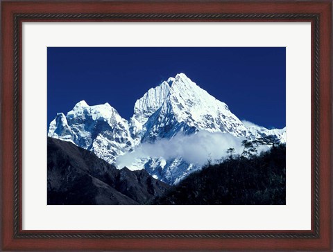 Framed Asia, Nepal. Himalayan Mountains Print