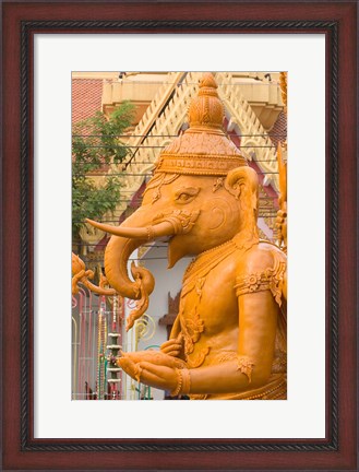 Framed Candle Festival and Sculpture, Buddhist Lent Rituals, Ubon Ratchathani, Thailand Print