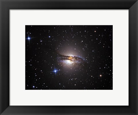 Framed Lenticular Galaxy Centaurus A Print