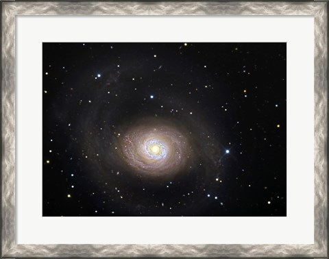 Framed Messier 94, A Spiral Galaxy in the Constellation Canes Venatici Print