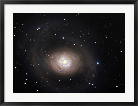 Framed Messier 94, A Spiral Galaxy in the Constellation Canes Venatici Print