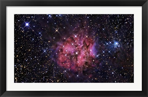 Framed Cocoon Nebula Print