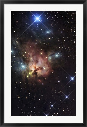 Framed Northern Trifid Nebula Print