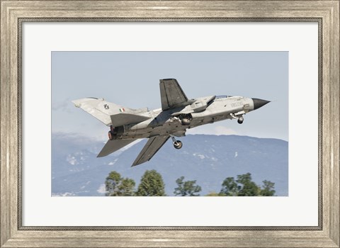 Framed Italian Air Force Panavia Tornado Print