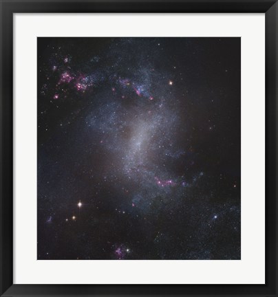 Framed Starburst Galaxy Print