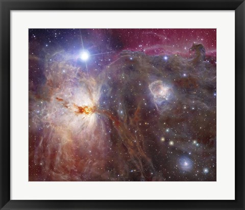 Framed Horsehead Nebula Print