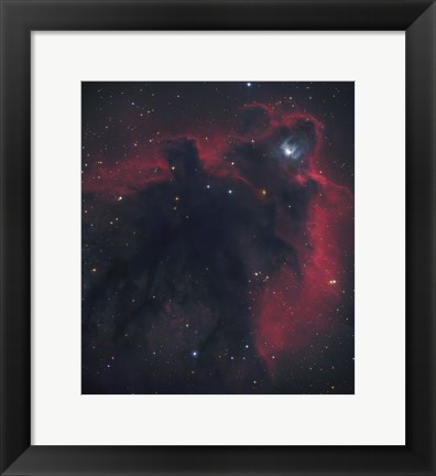 Framed Cometary Globule in Orion Print