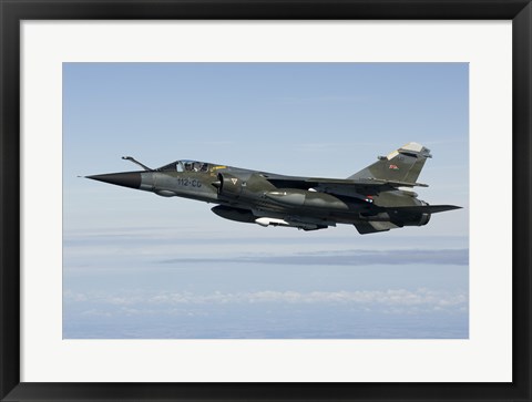 Framed Mirage F1CR of the French Air Force Print