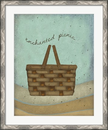 Framed Enchanted Picnic Print