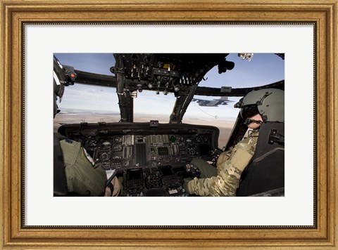 Framed Crew of an HH-60G Pave Hawk Print