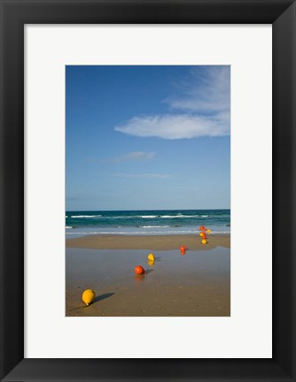 Framed Australia, Queensland, Rainbow Beach Print