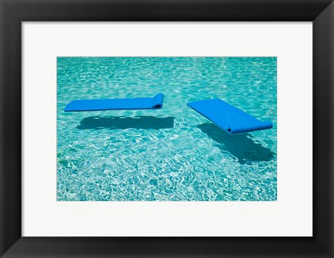 Framed Poolside at the Palazzo Versace Resort, Surfer&#39;s Paradise, Gold Coast, Queensland Print