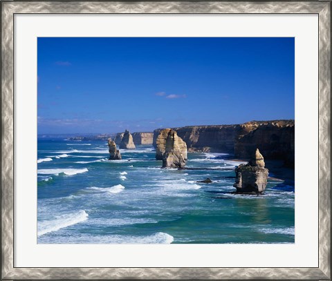 Framed Great Ocean Road, The Twelve Apostles, Victoria, Australia Print