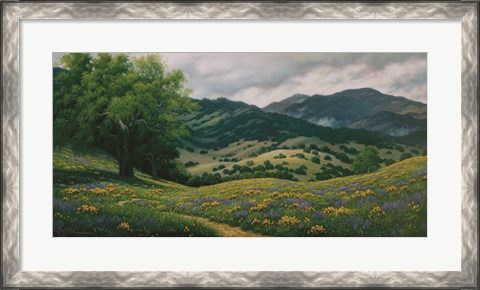 Framed Spring in Carmel Valley Print
