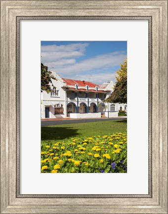 Framed National Hotel, Waikato, North Island, New Zealand Print